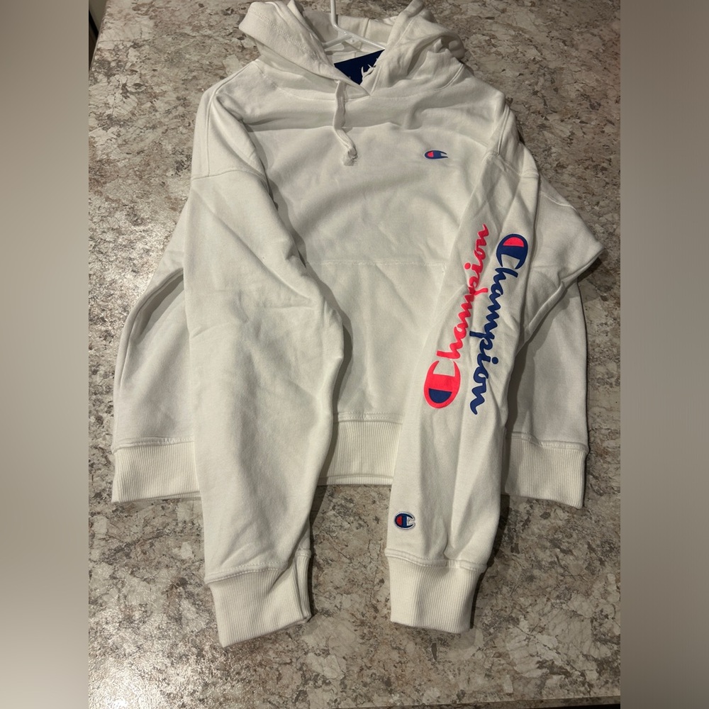 Women’s Champion Hoodie Sweatshirt Neon Large NWT